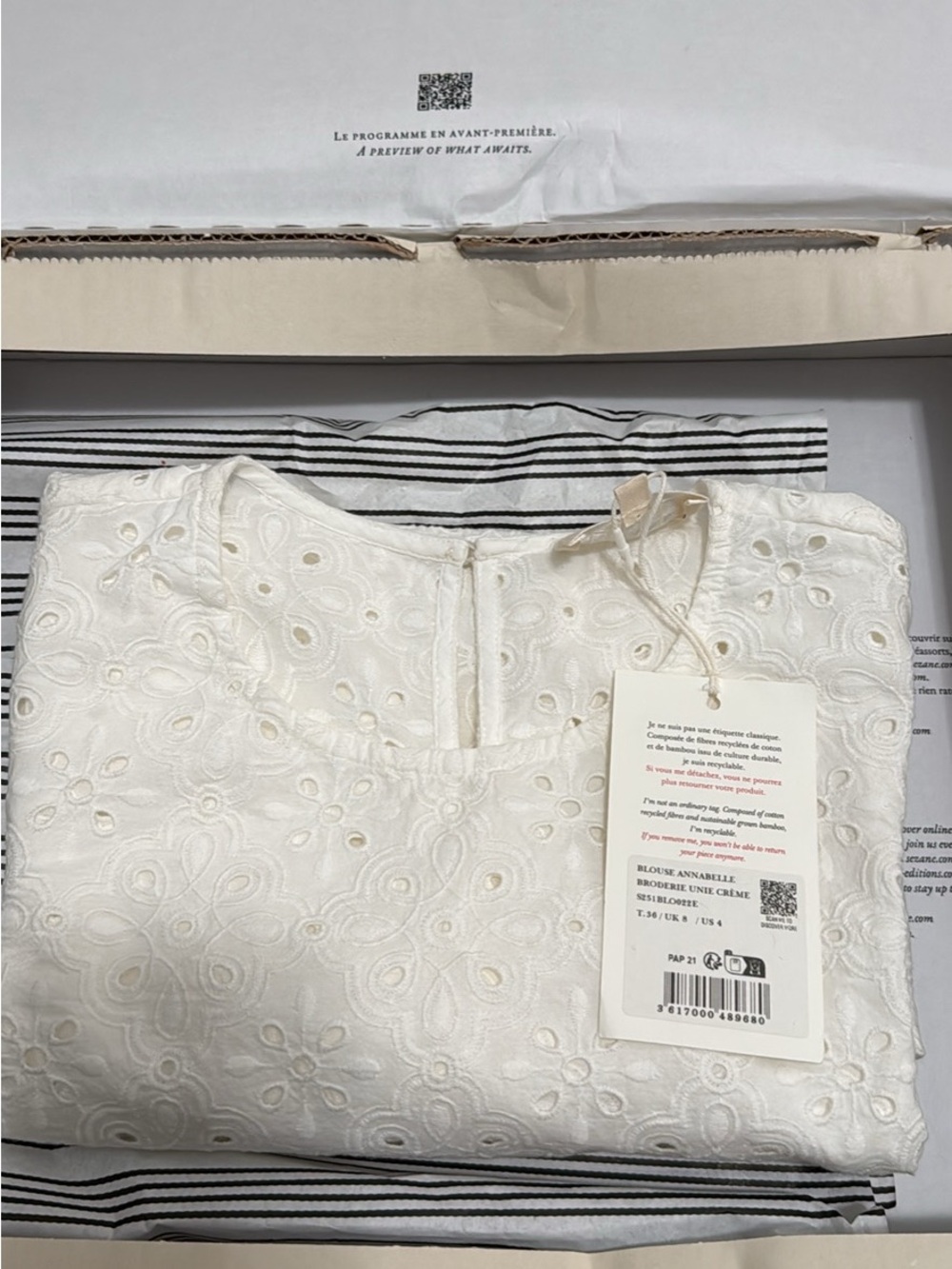 Sezane Annabelle Blouse - Picture 3 of 4